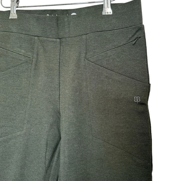 Betabrand Zippered Journey
Pants Olive Yoga Pants Dress Pants - Picture 7 of 9